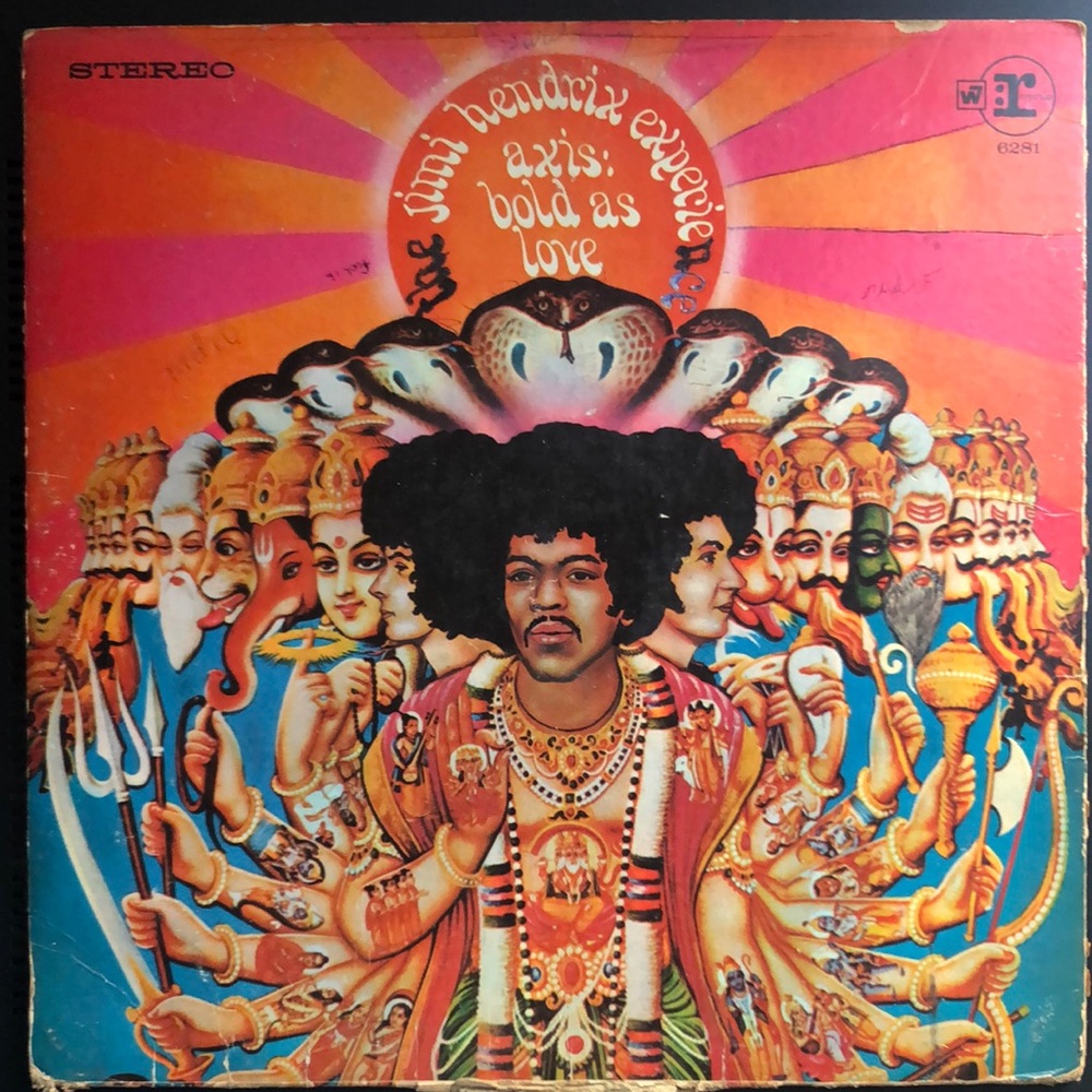 Jimi Hendrix Experience Axis: Bold As Love Vinyl Lp '68